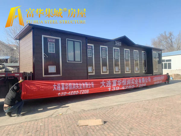 黔江富华恒润实业承接新疆博湖县生态公厕项目